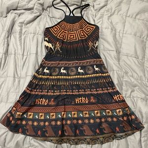 Hercules Disney Halter Dress NWOT Medium M